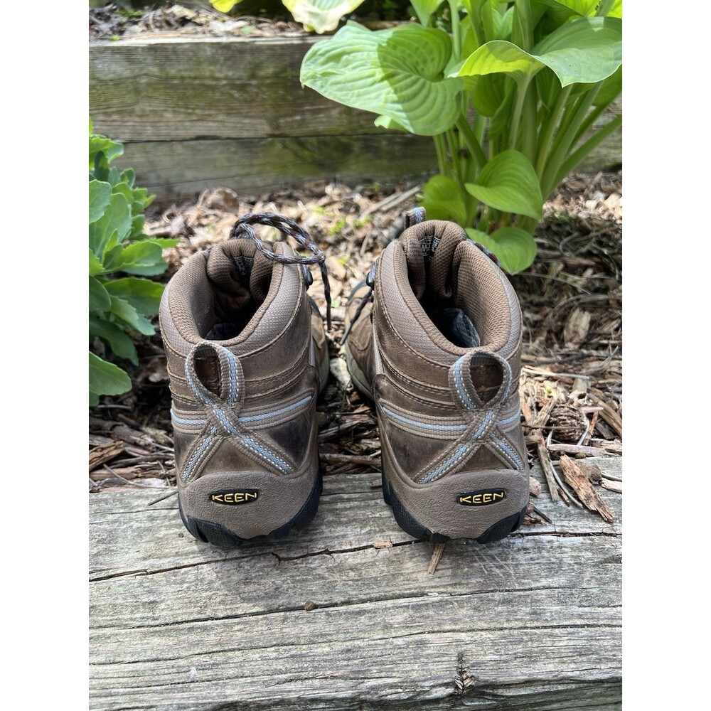 Keen Targhee II Mid Waterproof Hiking Brown Casual Boots 1004114 US Women’s 8.5 - Picture 5 of 16